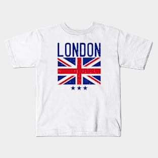 LONDON UNION JACK FLAG Kids T-Shirt